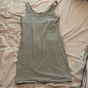 Grey tank dress